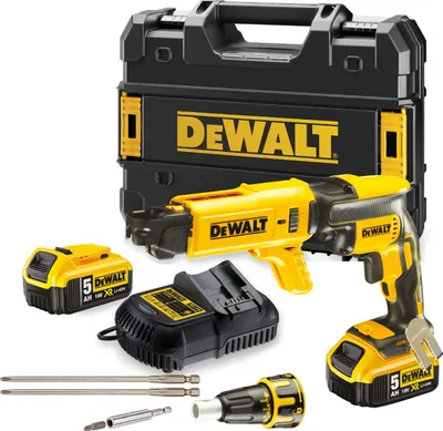 Produktbild von DeWalt DCF620P2K bÃ1/4rstenloser Trockenbauschrauber 5,0 Ah XR Li-Ion Akku