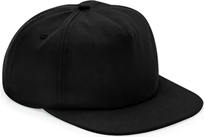 Immagine prodotto di Beechfield B64N | Cappello a 5 pannelli in cotone organico non strutturato - Farbe: Nero - Größe: Taglia unica