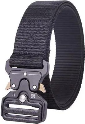 Immagine prodotto di Cintura di sicurezza tattica in nylon nero regolabile