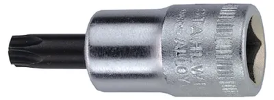 Zdjęcie produktu dla Stahlwille 49TX Końcówki wkrętakowe 3/8 T10 02100010 Rozmiar: T10