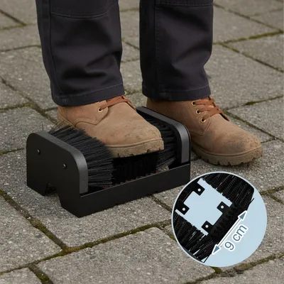 Image de Grattoir à chaussures avec brosses polyvalentes