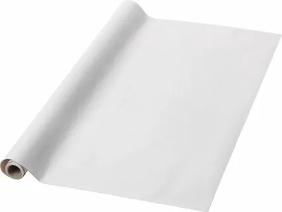 Zdjęcie produktu dla Biały papier pakowy, papier prezentowy, 500 x 70 cm – 2 rolki