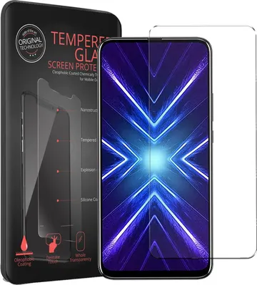Produktbild von 2x Conie Glasfolie für Honor 9X Displayschutz Folie Panzer Glas Premium Schutzfolie Set Blasenfrei