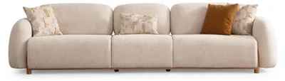 Productafbeelding van Sofa Modern Beige Kuschelig Flauschig Elegant Einladend