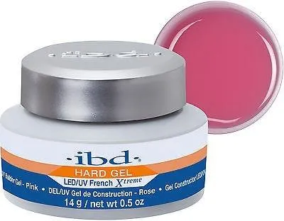 Produktbild von IBD Hard Builder Gel LED/UV Żel budujący Pink, 14 g