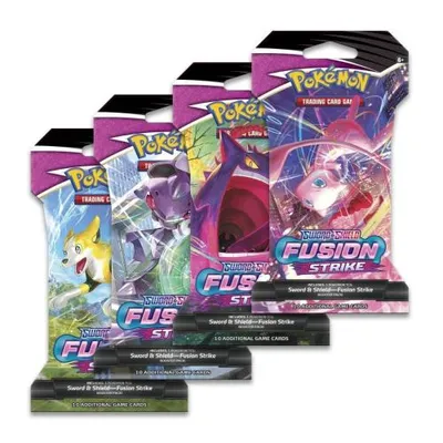 Produktbild von Pokemon Fusions Angriff Sleeved Booster englisch