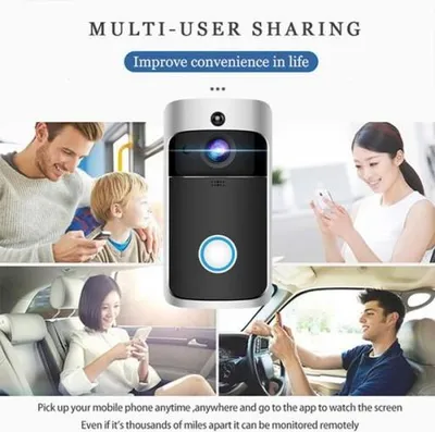 Obrázek produktu pro 2Mpx WiFi TUYA P2P Videozvonek | ZONEWAY B30M20