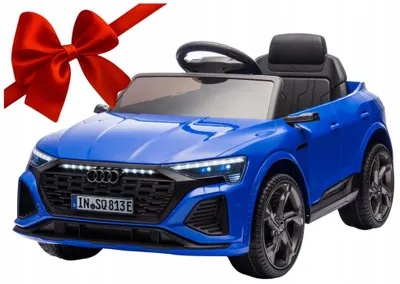 Produktbild von Ekspand | Elektroauto Audi SQ8 - Blau - Mit Fernbedienung - EVA-Räder - Sicherheitsgurt