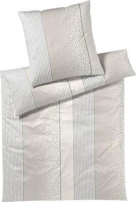 Produktbild von JOOP! Mako-Satin-Bettwäsche-Garnitur Leo Farbe cream Größe 200x200+2x70x90