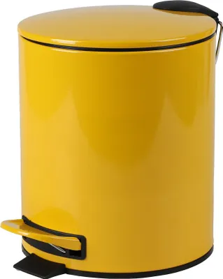 Produktbild von Urban Living Treteimer Toulon - gelb - 5L - Metall