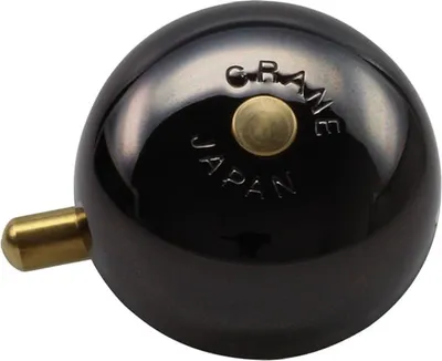 Immagine prodotto di Crane Bell Co. Karen Mini Bell Retro neo-nero nero Distanziatore per cuffie