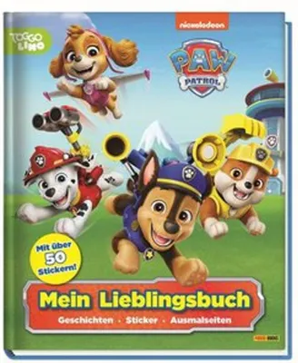 Obrázok produktu pre PAW Patrol: Mein Lieblingsbuch - Geschichten - Sticker - Ausmalseiten