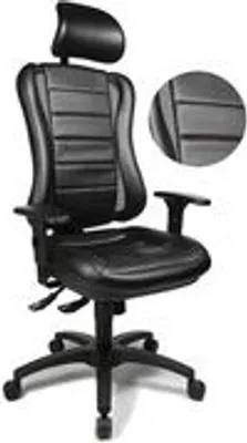 Produktbild von Topstar Bürodrehstuhl "Head Point RS" schwarz / schwarz (ohne Armlehnen)