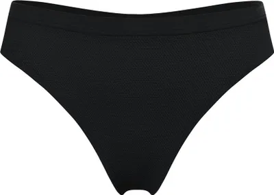 Schwarzer Odlo Active F-Dry Light String mit schmalem Bund und glatter Oberfläche
