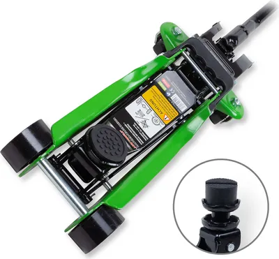 Produktbild von BullPower BP600Y KFZ  PKW Hydraulischer Wagenheber, 80-360mm, 2000kg, inkl. SUV Adapter, Low Profile, Sportwagen, Rennsport