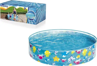 Image de Bestway® Fill 'N Fun™ Pataugeoire Aquatic, Ø 122 x 25 cm
