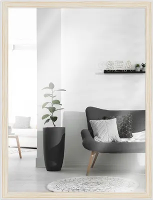 Produktbild von Wandspiegel aus Naturholz 15 x 20 cm – MendeFrames H080
