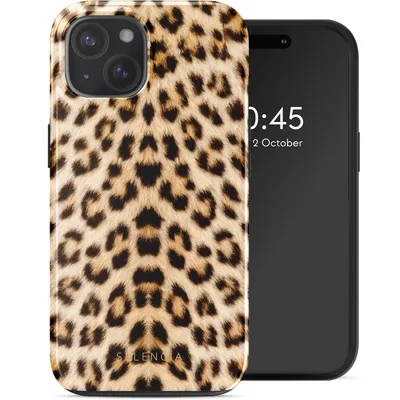 Produktbild von Selencia Vivid Backcover mit MagSafe für das Apple iPhone 15 – Wild Leo