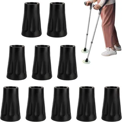 Image de Frein pour fauteuil roulant - 11 mm - pour béquilles, bâtons de randonnée, freins pour déambulateurs