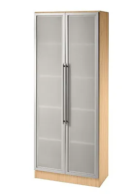 Produktbild von Glastürenschrank 7100G RE, 5 OH 80 x 42 x 200,4 cm (BxTxH)