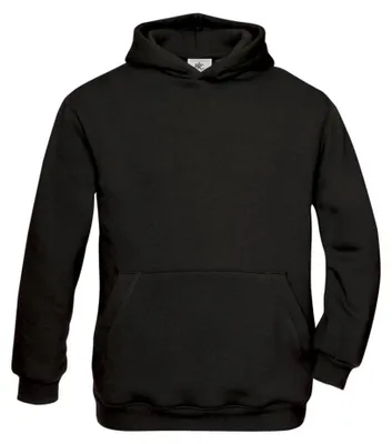 Produktbild von B&C - Kapuzenpullover für Kinder LT1852 (116) (Schwarz)