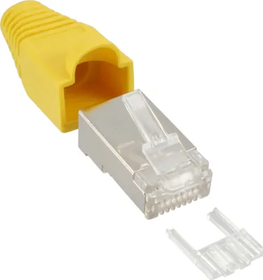 Obrázek produktu pro InLine 74510Y, Žlutá, Plast, 38 g, 10 kusů, 70 mm, 123 mm