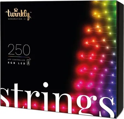 Zdjęcie produktu dla Inteligentne Lampki Choinkowe Twinkly 250 RGB 20m