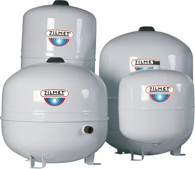 Produktbild von Ausdehnungsgefäß Zilflex Weiss Membran Ausdehnungsgefäß 18 25 35 50 80 105 L : MAG80