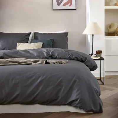 Produktbild von Cinderella Bettbezug Weekend - Baumwolle - 260x200/220 cm - Anthrazit