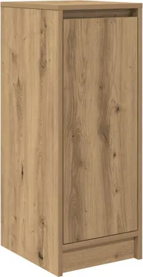 Image de vidaXL Armoire à chaussures Artisan-Chêne 29,5x34x76 cm Bois composite
