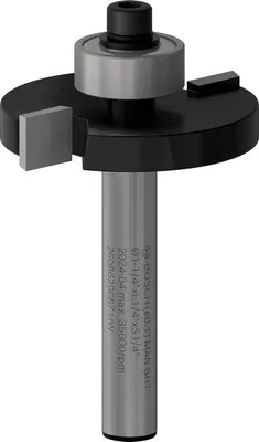 Produktbild von PRO Nutfräser, L 1/4", Schaft 1/4"