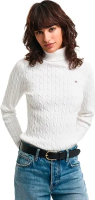 Produktbild von Gant 4800102 Rollkragenpullover Weiß XL Frau Weiß XL