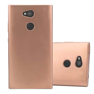 Produktbild von Cadorabo Schutzhülle für Sony Xperia L2 Hülle in Rosa Handyhülle TPU Silikon Etui Cover Case