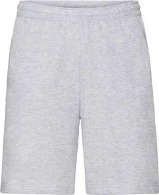 Produktbild von Fruit of the Loom - "Iconic 195" Shorts für Herren RW9566 (L) (Grau meliert)
