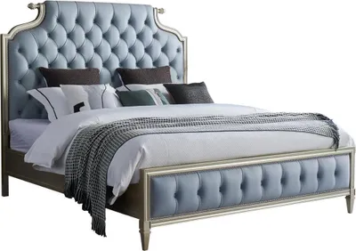 Immagine prodotto di Letti matrimoniali Royal Bedroom Letto in legno 150x200cm Letto Nuovo