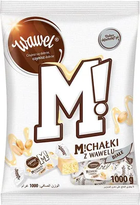 Produktbild von Wawel Pralinen Michalki Weiß / Michalki biale 1 kg