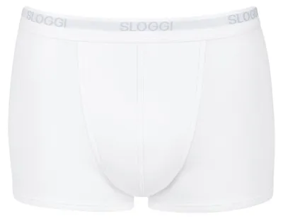 Produktbild von sloggi Herren Retro Pants Basic Short - WHITE - Größe 7