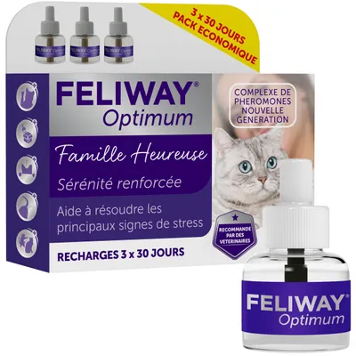 Anti-Stress Katzenpflege, 3 x 48 ml Nachfüllpackungen