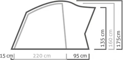 Obrázek produktu pro Salewa Zelt 'Alpine Hut' 3 Personen