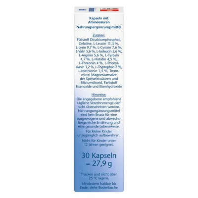 Produktbild von Doppelherz | Aminosäuren Vital | 30 Kapseln