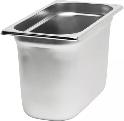 Produktbild von RIEBER GN-Behälter 1/3 18/10 Edelstahl, Tiefe: 200 mm, Inhalt: 6,60 Liter