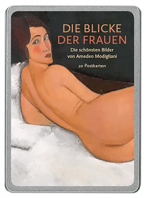 Productafbeelding van Postkaarten: De blikken van de vrouwen. De mooiste afbeeldingen van Amedeo Modigliani.