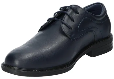 Produktbild von American Club KOM66, Jungen Halbschuhe Kommunionschuhe elegant Schnürschuhe bequem, Navy 33
