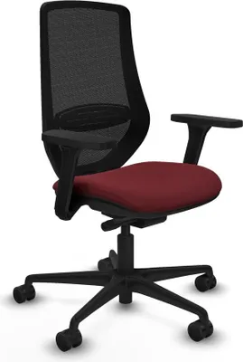 Produktbild von Bürostuhl Piqueras y Crespo D036N0W Granatrot
