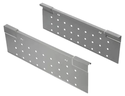 Produktbild von GTV Lochseitenwand 400mm für hohe Schublade MODERN BOX SQUARE weiß – für moderne Box Square hohe Schubladen; Seitenlänge: 400 mm | Högert Technik