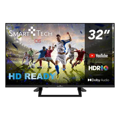 Immagine prodotto di Smart-Tech 32HW01V1 TV 81,3 cm (32") HD Smart TV Wi-Fi Nero 180 cd/m²