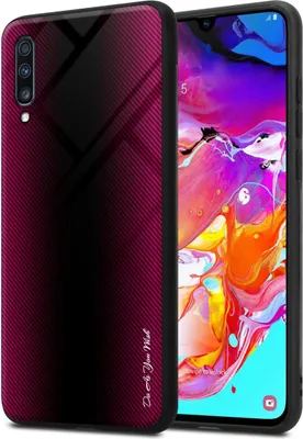 Obrázok produktu pre Cadorabo Puzdro pre Samsung Galaxy A70 / A70s Ochranné puzdro v ružovej farbe Puzdro na mobilný telefón TPU Puzdro Kryt Puzdro Tvrdené sklo