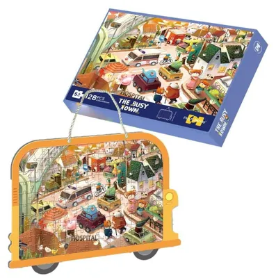 Immagine prodotto di Puzzle 128: il paesino - Askato