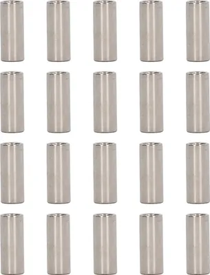 Image de 20Pcs Coupling Nut Stainless Steel M5 Round Rod Connector Nut Female Thread for Connection