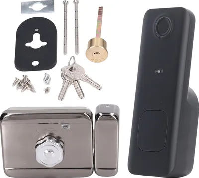 Obrázek produktu pro Inteligentní zámek s otiskem prstu a heslem s aplikací Bluetooth šC Elektronický bezklíčový přístupový systém pro domy a byty